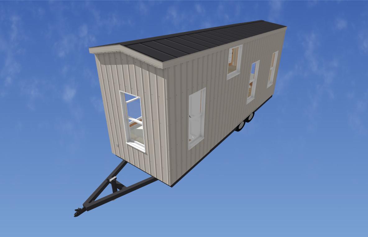 Modern 8x28 Tiny Home – Move-In Ready March 2025 | Stylish & Sustainable Living! - 2 bed, 1 bath, 228 sqft in FITZWILLIAM, New Hampshire